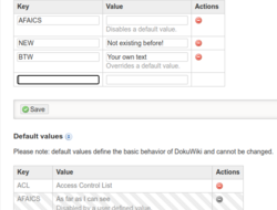 Edit, disable or override values in *.conf files via an Admin interface